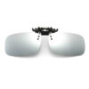 Clip-on Solglasögon Silver Spegelglas 43x60mm