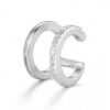 Fake helix piercing öron örhänge ear cuff utan hål silver