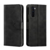 Oneplus nord plånboksfodral läder skinn fodral svart