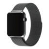 Gunmetal svart gratt klockarmband for apple watch 1 2 3 4 5 6 se 38 40 42 44 magnetiskt mesh milanese metall magnetlas rostfritt