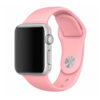 Rosa Apple Watch 1/2/3/4/5/6/se Klockarmband Silikon