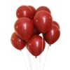 100 pack roda ballonger alla hjartans dag jubileum
