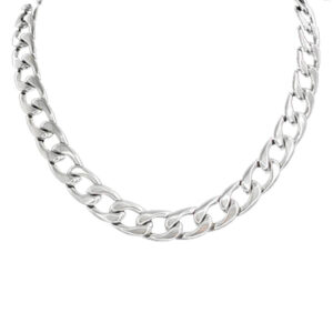 Silver Kedjehalsband Halsband Kedja Länk Silver 13,5mm