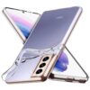 Tunt genomskinligt mobilskal galaxy s21 transparent