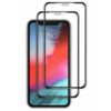 2-pack Iphone X Hd Skärmskydd Härdat Glas Svart