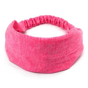 Yoga Pannband Hårband För Sport Träning Rosa