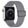 Apple Watch 38/40/41 Armband Nylon Mörkgrå
