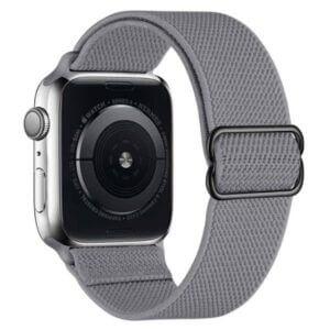 Apple-watch1-2-3-4-5-6-7-se-38-40-42-43-44-45mm-armband-iwatch-klockarmband-morkgra-nylon-metallspanne