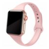 Smalt Apple Watch Silikonarmband 38/40/41 Rosa