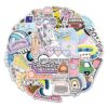 50-pack klistermärken dekaler positivitet citat scrapbook