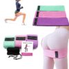 3-pack Träningsband Motståndsband I Tyg För Träning Yoga Hemma