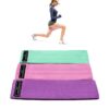 3-pack träningsband motståndsband i tyg för träning yoga hemma