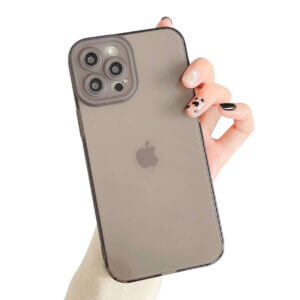 Tunt-genomskinligt-gratt-mobilskal-apple-iphone-12-pro-max-skal-transparent-gra