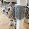 Kattkliare kattborste massageborste för hörnmontering för katter