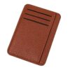 Rymlig-korthallare-8-fack-planbok-kreditkortshallare-for-kort-kreditkort-skinn-lader-brun