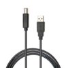 Usb 2. 0 kabel typ a hane - typ b hane 1,5m skrivarkabel svart