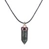 Halsband Med Energisten Resin Quarts Grön Jade