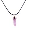 Halsband Med Energisten Resin Quarts Rosenkvarts