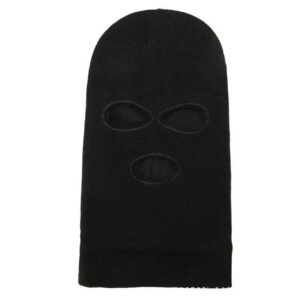 Rånarluva Balaklava Skidmask Svart