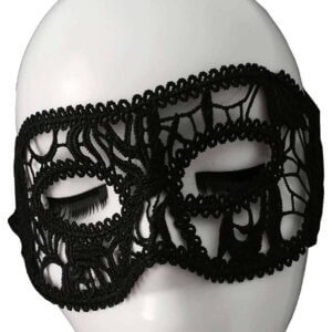 Svart-venetiansk-ogonmask-i-spets-maskerad-halloween-fest-utkladnad-lace-mask-balmask-2