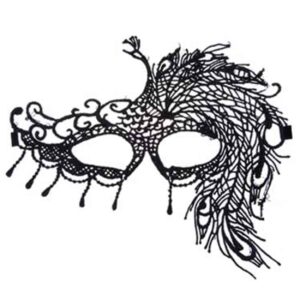 Venetiansk Ögonmask I Spets Maskerad Halloween Mask