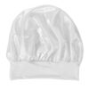 Sovmössa - satin bonnet - sleep cap vit one size