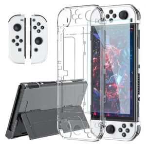 Nintendo-switch-oled-case-skydd-skal-pc-hardplast-skyddsholje-10
