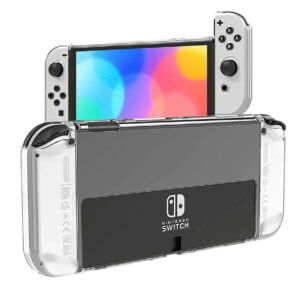Nintendo-switch-oled-case-skydd-skal-pc-hardplast-skyddsholje-11