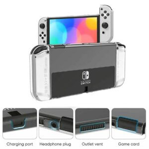 Nintendo-switch-oled-case-skydd-skal-pc-hardplast-skyddsholje