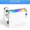 Nintendo switch oled skal heltäckande hard case i plast