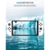 2-pack nintendo switch oled heltäckande skärmskydd i härdat glas