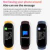 Bluetooth aktivitetsarmband fitnessarmband fitpro m6
