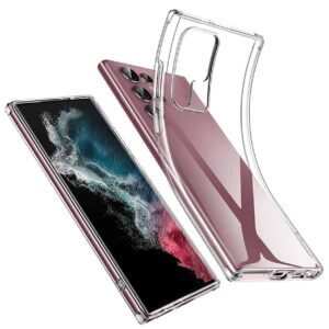 Samsung galaxy s22 ultra skal genomskinligt mobilskal