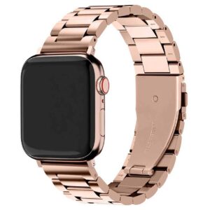 Apple Watch 42/44/45 Metall Länkarmband Roséguld
