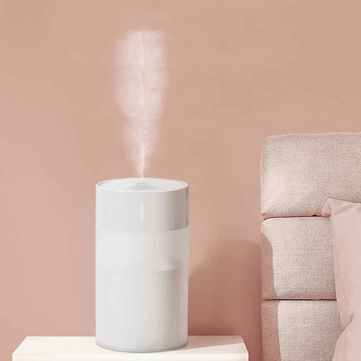 Aroma diffuser luftfuktare med regnbågsbelysning