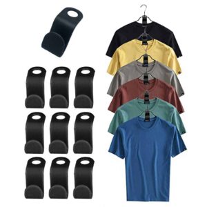 Klädhängare - 10-pack - Extra Utrymme I Garderoben