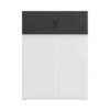Luftfuktare Aroma Diffuser Med Nattlampa Svart