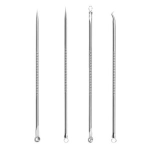 Pormaskklämmare 4-pack - Tar Enkelt Bort Pormaskar Silver