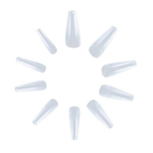 500st Nageltippar Ballerina Clear Lösnaglar Akryl Tippar