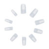 500st Nageltippar Square Clear Lösnaglar Akryl Tippar