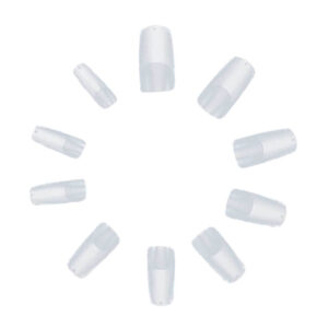 500st Nageltippar Square Clear Lösnaglar Akryl Tippar