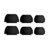 Airpods pro öronkuddar - 3-pack silikon örontoppar vit