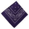 Bandana scarf sjal snusnasduk paisleymonster lila 2
