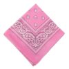 Bandana scarf sjal snusnasduk paisleymonster ljus rosa 2