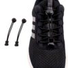 Elastiska Skosnören (inklusive Dragsko) - No Tie Shoelaces - Svart