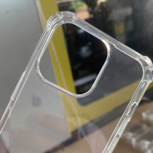 Iphone 13 mini pro max shock proof case skal stottaligt genomskinligt mobilskal transparent 7