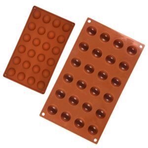 Silikonform kula halvklot bakform i silikon is choklad geleform 7