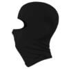 Tunn svart balaclava skidmask rånarluva 1 hål