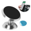 360° Magnet Mobilhållare Självhäftande Bilhållare Silver