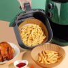 Air fryer papper 100-pack - 20cm engångspapper för luftfritös